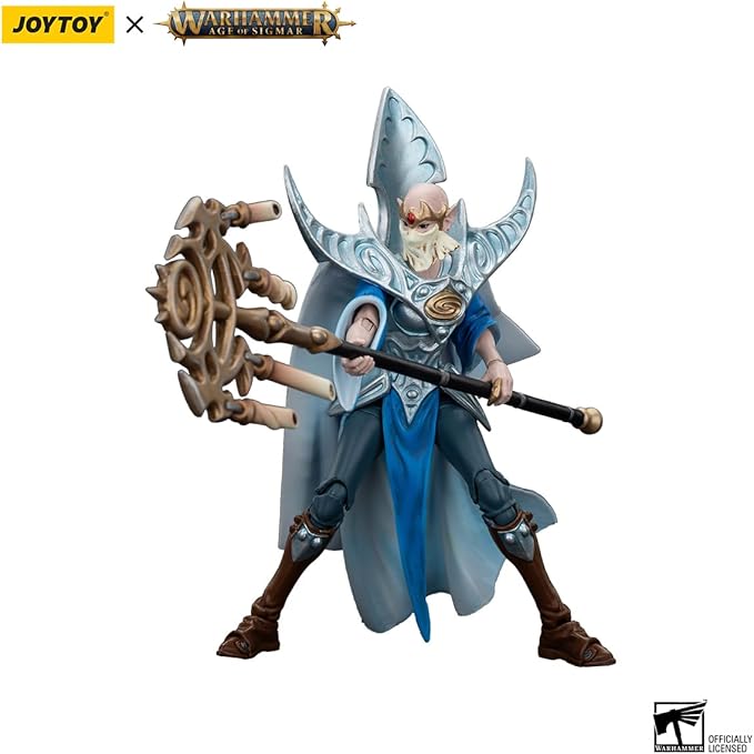 JOYTOY Warhammer 1/18 Action Figure Age of Sigmar Stormcast Eternals The Blacktalons Lorai, Child of The Abyss 4.25in Mecha Joy Toy Collection Model