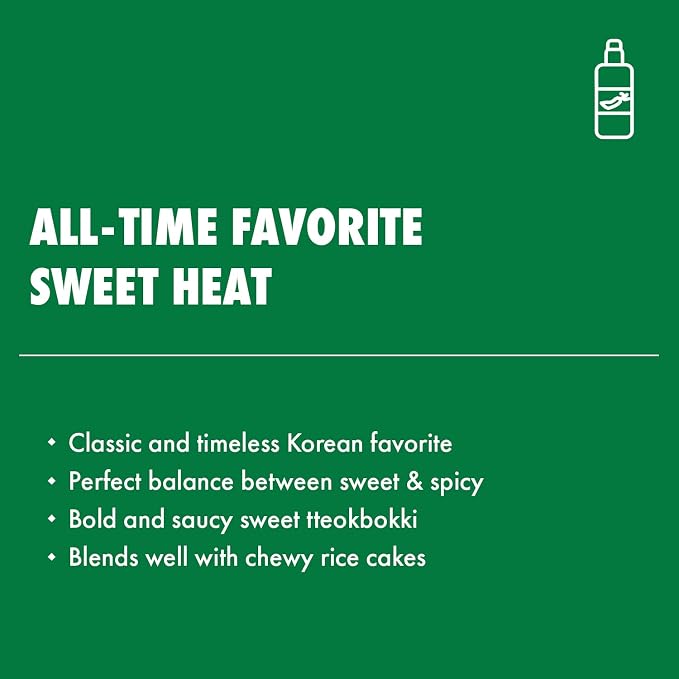 Surasang Tteokbokki Sauce for Mild Spicy Rice Cake Stir Fry | Korean Rice Cake Sauce, 16.93 Ounce, Pack of 1
