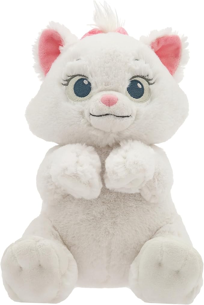 DISNEY STORE Unisex-Children Babies Collection: Marie Plush in Swaddle with Detailed Plush Features - Soft Toy - Stuffed Animals for Babies - Perfect for Fans & Kids