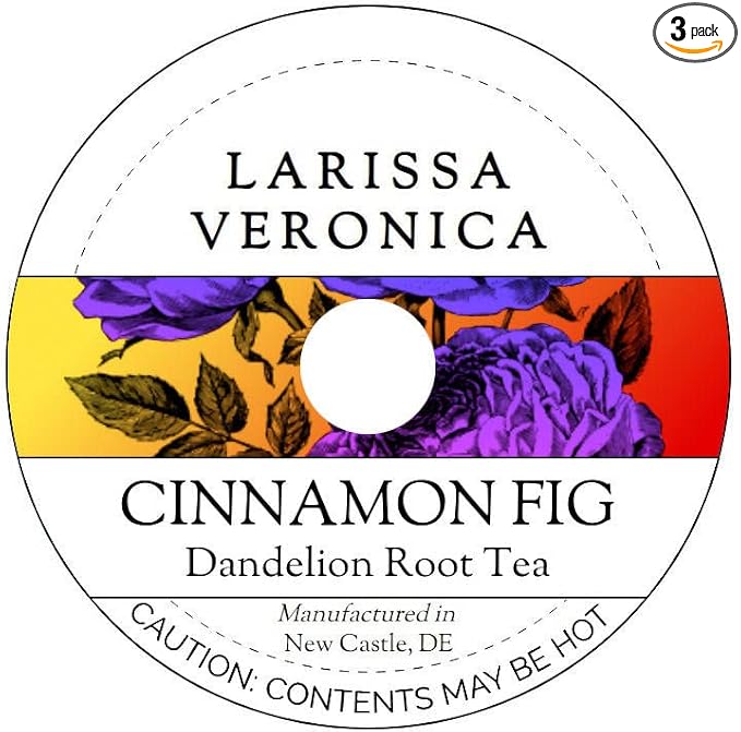 Cinnamon Fig Dandelion Root Tea (Single Serve K-Cup Pods) (12 pods, ZIN: 575379) - 3 Pack