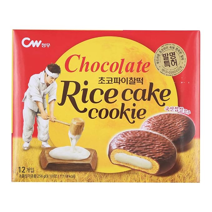 Cheongwoo, Choco Rice Cake, 9.10 Ounce
