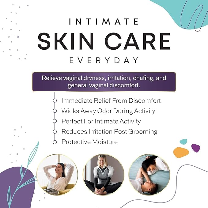 Intimate Vaginal Moisturizer for Women Clinically Tested for Dryness, Itching, Burning & Vagina Odor - All Natural Vaginal Moisture Cream for Feminine Care & Intimate Skin Care 4oz