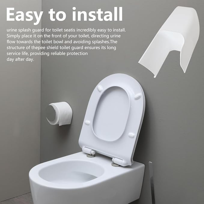 2026 New Toilet Seat Pee Guard Accessory, Stops Splashing for Men, Disability Care & Potty Training