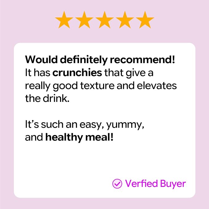 Flimeal GreenTea Matcha Protein Shake, With Crunchy Protein Balls, Protein Smoothie Powder - 21g Protein, Low Sugar, Keto-Friendly Meal Replacement Shake, 22.22oz, 14 Servings, 14 Servings (1 X 22.22oz)