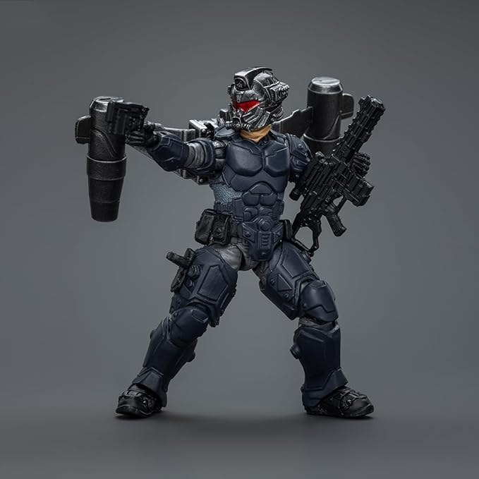 JOYTOY 1/18 Action Figure - Army Builder Promotion Pack Figure 26 -Jetpack Mercenary ABS & PVC, Perfect for Collectors & Decor - 4.1 Inch, 3.49 OZ (JT1729)