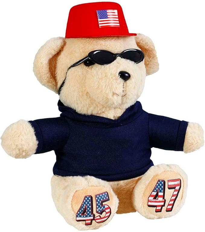 Donald Bear with Red Hat Donald MerchandiseTeddy Bear Donald Gifts Funny Toys