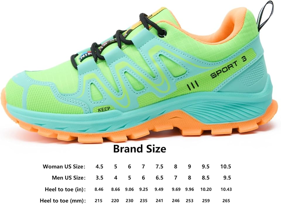 Women Hiking Shoes Casual Non-Slip Lightweight Comfortable Running Fashion Sneakers Walking Trekking Outdoor Shoes