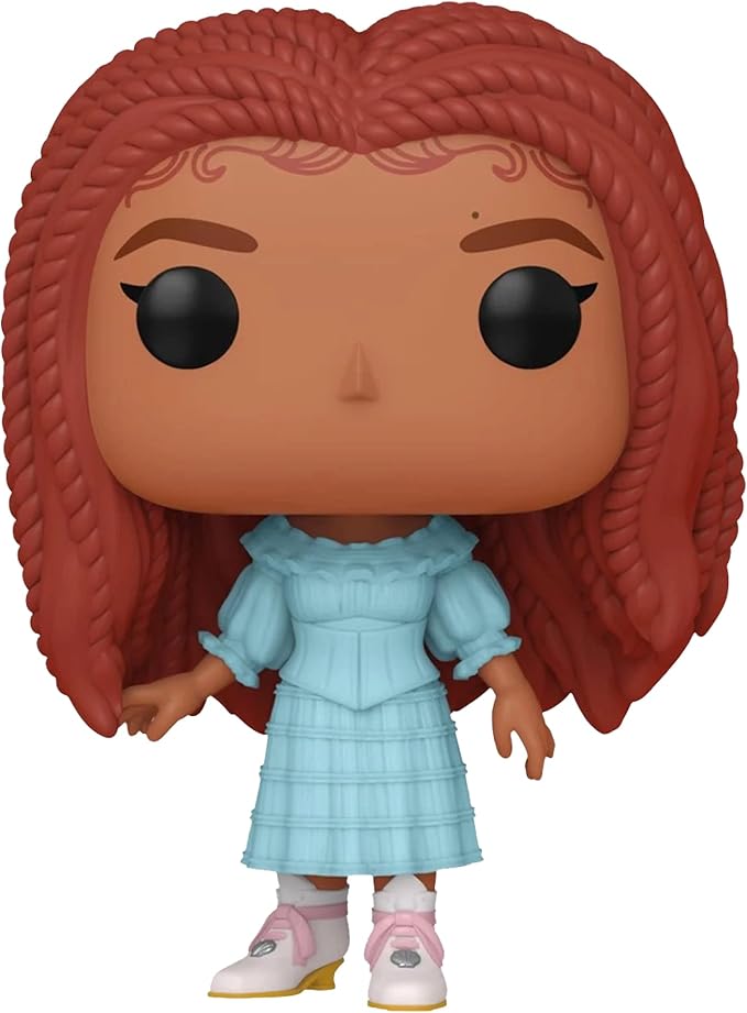 Live Action Little Mermaid Funko Pop with Protector Bundle - Includes Disney: Live Action Little Mermiad: Ariel #1362 Vinyl Figure with Blue Salamander Emporium Plastic Protector Case, (BSE-LAA-0523)