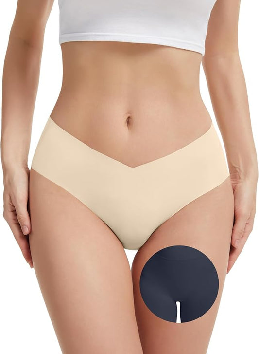 Camel Toe Underwear for Women Seamless Underwear No Show Camel Toe Concealer Invisible Workout Gym Yoga Panties