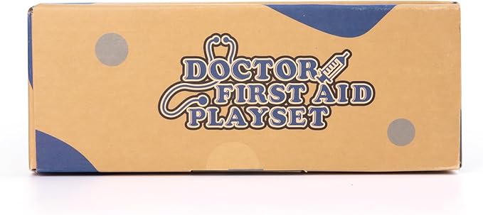 Doctor Kit for Kids, 35 Pcs Kids Doctor Kit for Toddlers 3-5 with Medical Storage Bag & Real Stethoscope, Pretend Play Doctor Set for Fun Role Playing Game, Doctor Play for Kids Boys Girls