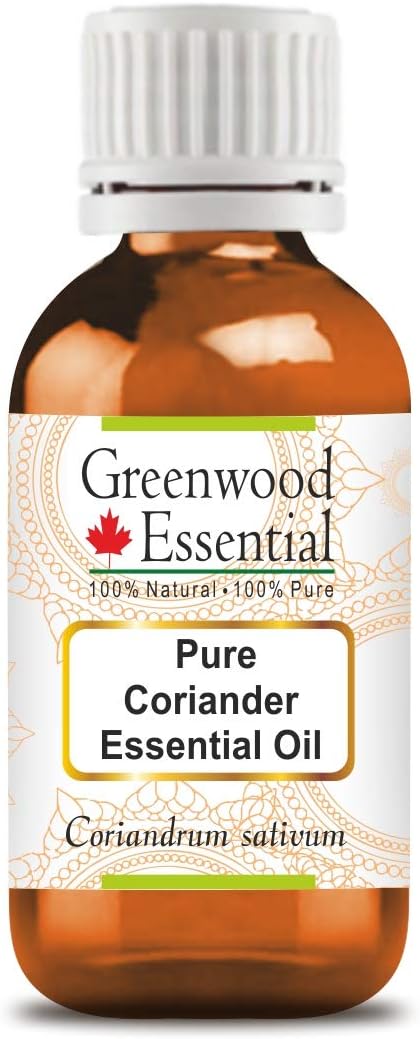 Greenwood Essential Pure Coriander Essential Oil (Coriandrum sativum) 5ml (0.16 oz)