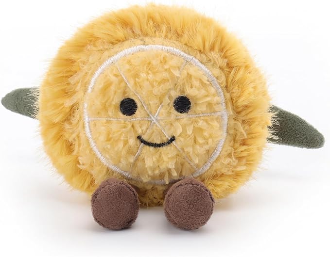 Apricot Lamb Innocent Lemon Stuffed Animals for Kids, Soft Cute Plush Toys for Baby Girl and Boy, 3 Inches