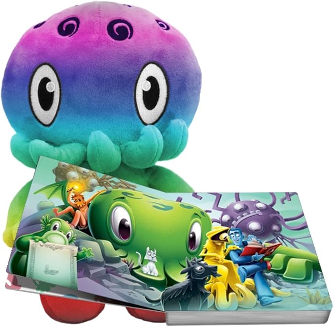 C is for Cthulhu Counting, Colors & Cthulhu Board Book & Rainbow Plush Bundle (Standard Plush, 12 inches)
