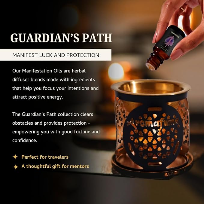 Good Luck, Protection & Open Road Oils | 3 x 10ml | Ideal for Strengthening Protection, Removing Negativity etc| Manifestation & Mindfulness