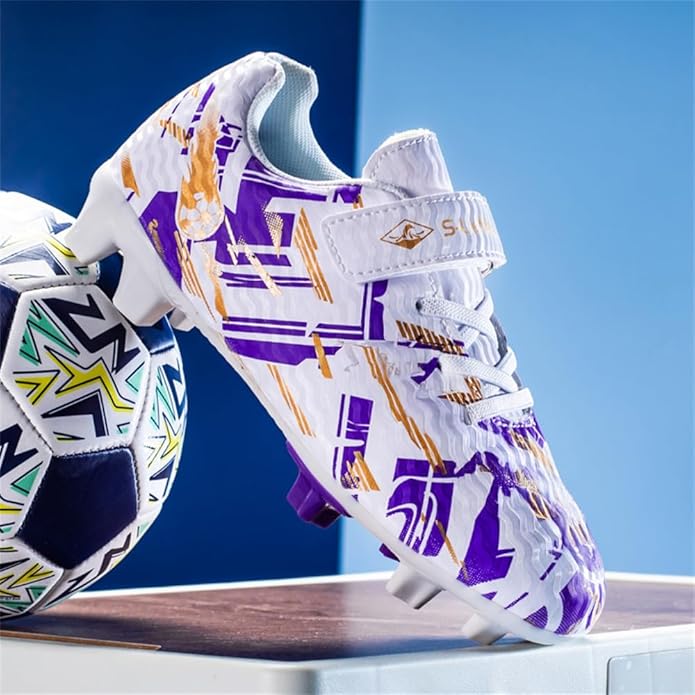 Kids Soccer Shoes Boys Football Cleats Professional Athletic Outdoor Trainning Football Shoes Youth Girl Turf Soccer Cleats