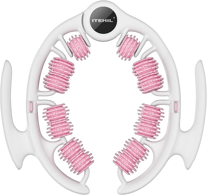 ITEHIL Lymphatic Drainage Massager, Anti Cellulite Massage Roller, Cellulite Remover Fascia Massage Tool for Arms, Legs, Stomach & Buttocks