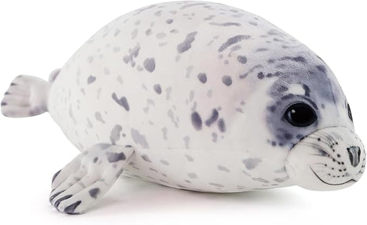 Seal Stuffed Animal Toy, Cute plushies, 25" Seal Plush Pillow Gift for Girls Kids Children Birthday Christmas (Large)