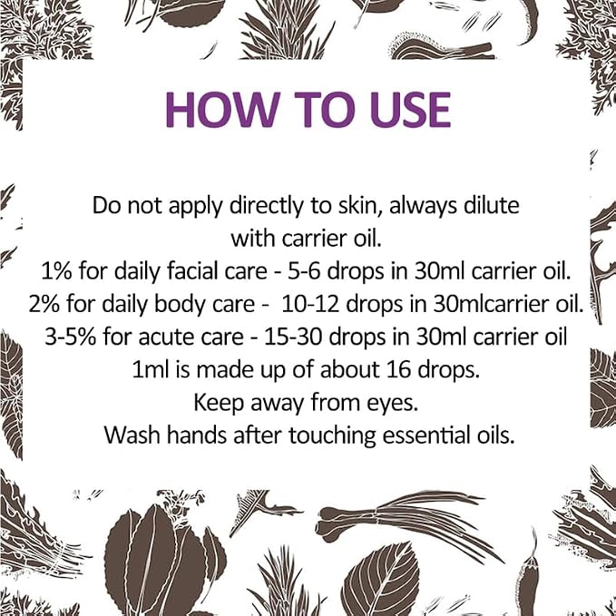 Greenwood Essential Pure Clary Sage Essential Oil (Salvia sclarea) Steam Distilled 30ml (1 oz)