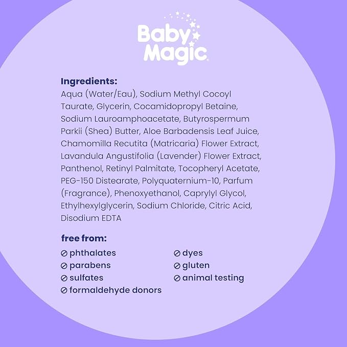 Baby Magic Calming Baby Bath, 16.5 Fl Oz