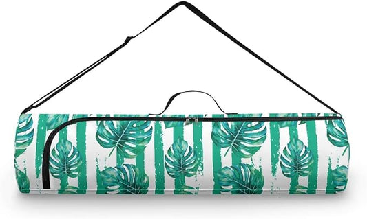 Yoga Mat Bags for Women Lightweight Gym Bag with Strap Full Zip Yoga Accessories