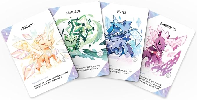 Unstable Unicorns Diamond Edition Base Game - for Kids, Teens, and Adults - Perfect for Family Game Night