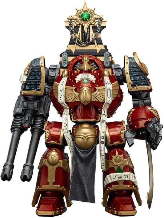 JOYTOY Warhammer 40K Thousand sons 11.9in Contemptor-Osiron Dreadnought with Gravis Force Blade and Gravis Autocannon 1:18 Scale Action Figure Mecha Joy Toy Collection Model