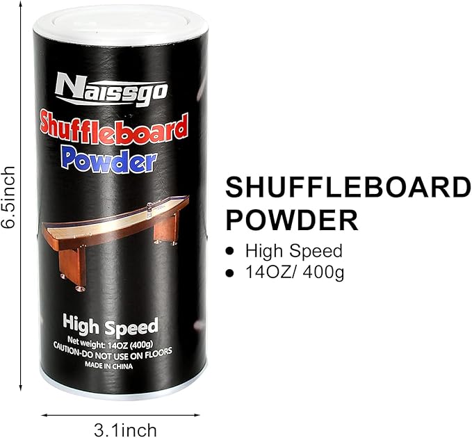 Shuffleboard Sand Wax Shuffleboard Powder Set with Small Brush & Pan