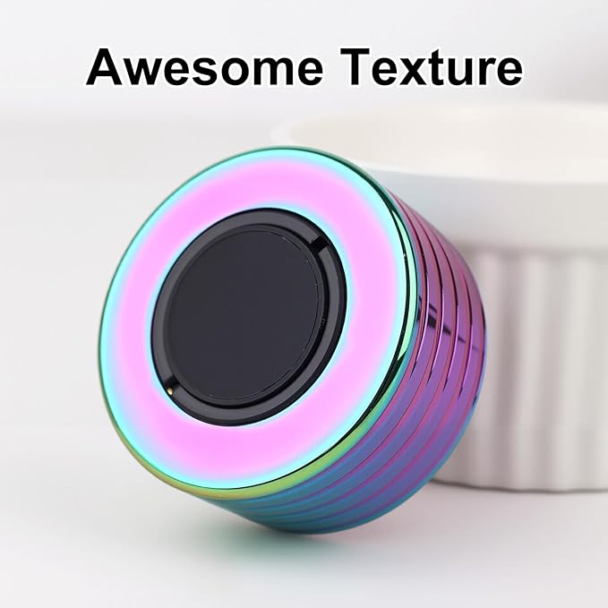 Desk Toys Spinning Top, Fidget Spinner Toys Gyro Ball, Spinning Tops for Kids, Fidget Toys Adults, Novelty Amusements (50MM, Rainbow-A)