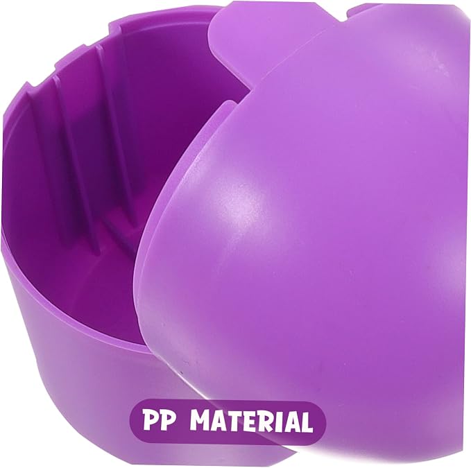 COLLBATH 4pcs Portable Female Storage Box for Cleaning Microwave Safe Holder Organizer for Personal Items
