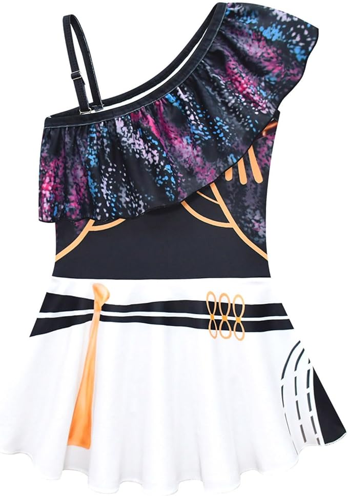 One Piece Swimsuit for Girls Demon Hunter Merch Costume Swimwear for Kids Bathing Suit