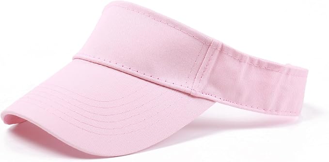 ANDICEQY Sports Sun Visor Hat, Sun Hat Visors for Women and Men for Outdoor | Adjustable Sun Visor Hats, Lightweight & Breathable, Cotton, Ideal for Running, Tennis, Golf, Outdoor Sports and Beach