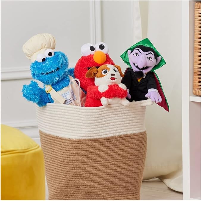 GUND Sesame Street Official Furry Friends Forever Dance & Play Elmo and Tango Animated Plush, Plush Sensory Toy for Ages 1 & Up, Red/Cream, 13”