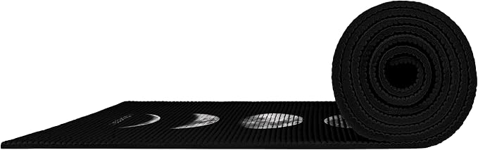 Retrospec Pismo Yoga Mat w/Nylon Strap for Men & Women - Non Slip Exercise Mat for Yoga, Pilates, Stretching, Floor & Fitness Workouts, .5mm Thick, Easy to Clean