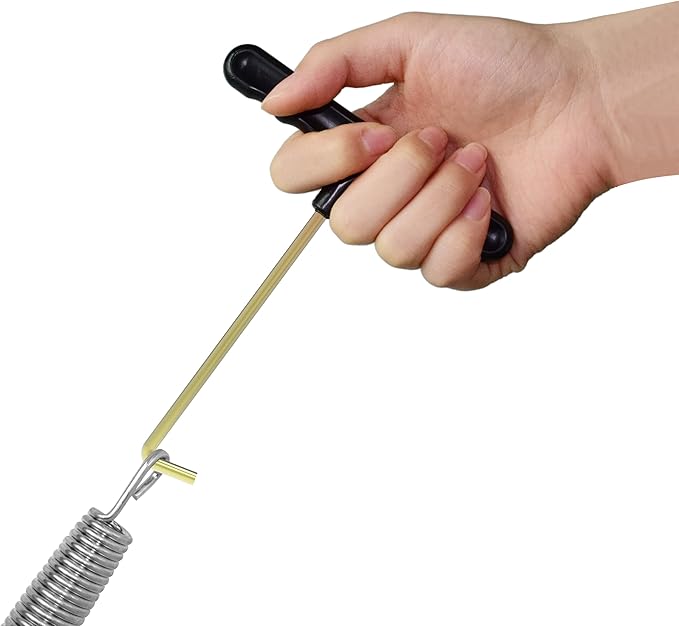 2 Pack Trampoline Spring Tool, Heavy Duty Spring Puller & Installation Hook with Comfortable Grip - Safe & Easy Removal Tool for Trampoline Repair and Assembly