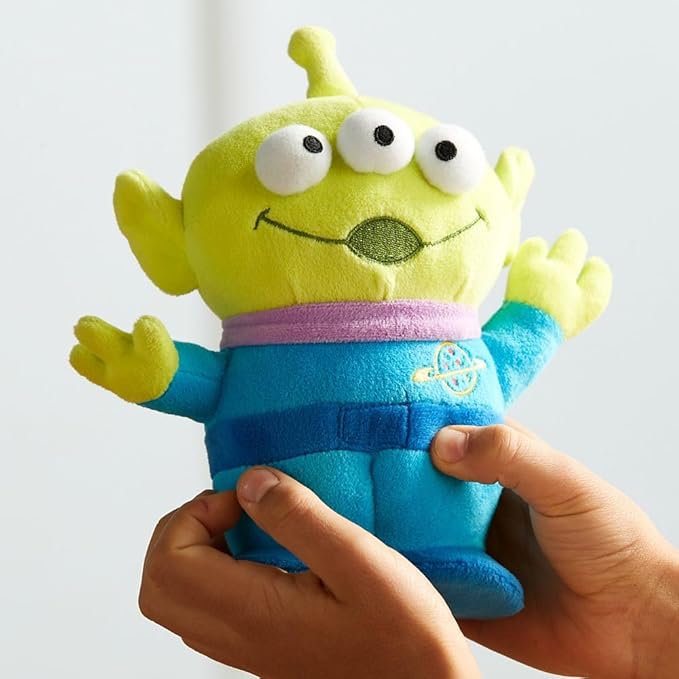 DISNEY STORE Official Toy Story Plush, Alien, Iconic Cuddly Toy Character with Embroidered Eyes and Soft Plush Features, Suitable for All Ages