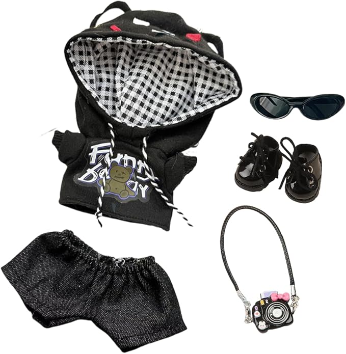 17cm Dolls Clothes - 6.7 Inches Cute Clothes Outfit & Accessories,17CM Doll of The House Accessories Outfits (Style-A1)