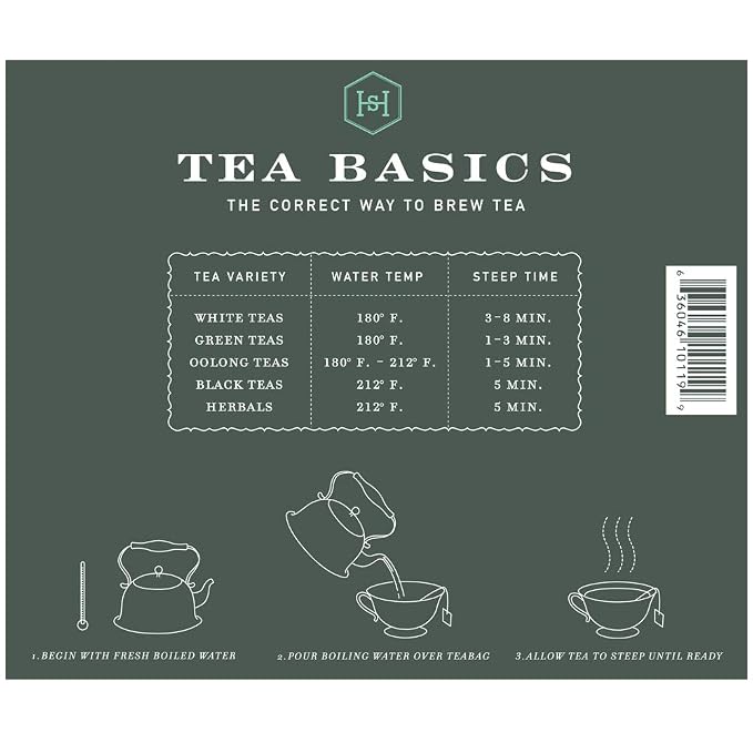 Harney & Sons Organic Peppermint Tea 1.76oz/50g (50 Tea Bags) (Pack of 2)