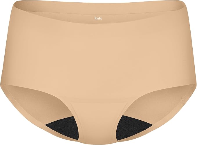 KNIX Women Leakproof Period Underwear Boyshort – Heavy Flow Protection, Absorbs 4–7 Super Tampons