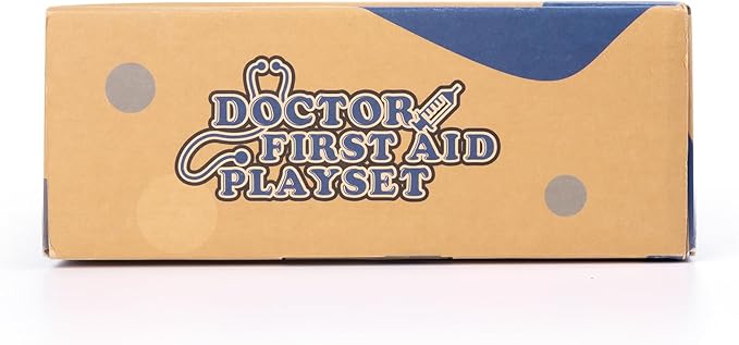Doctor Kit for Kids, 35 Pcs Kids Doctor Kit for Toddlers 3-5 with Medical Storage Bag & Real Stethoscope, Pretend Play Doctor Set for Fun Role Playing Game, Doctor Play for Kids Boys Girls