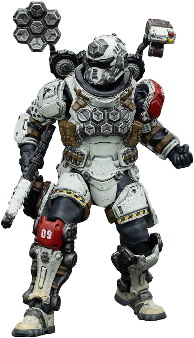 JOYTOY 1/18 Action Figure Battle for The Stars Sorrow Expeditionary Forces 09th Legion Assault Company-Signaller Collection Model Birthday Gifts
