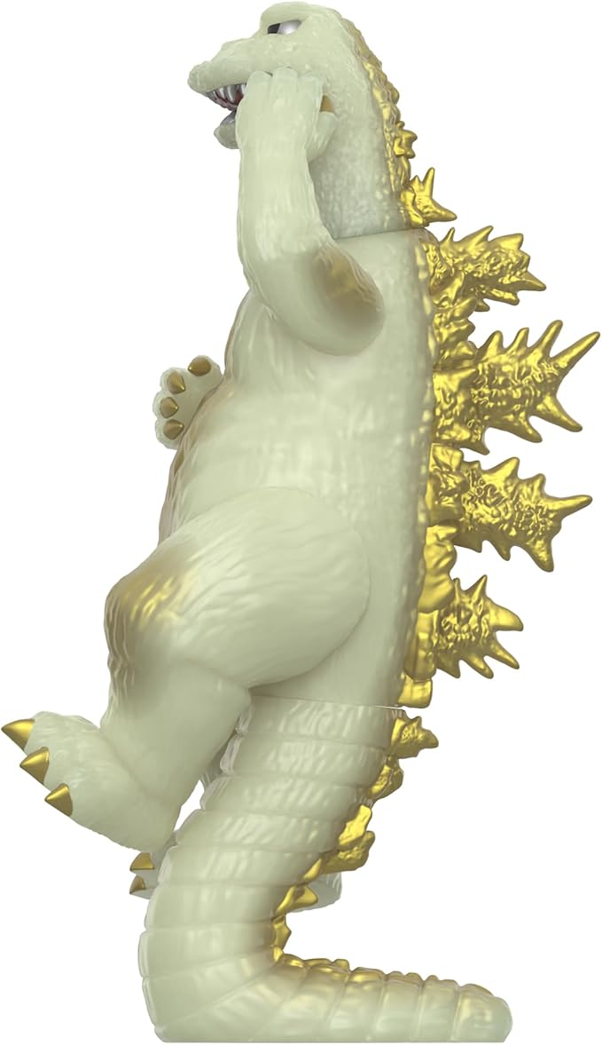 Super7 Toho Godzilla '65 Victory Celebration (Glow in The Dark) Reaction Figure - 3.75" Toho Godzilla Action Figure Classic Monster Movie Collectibles and Retro Toys