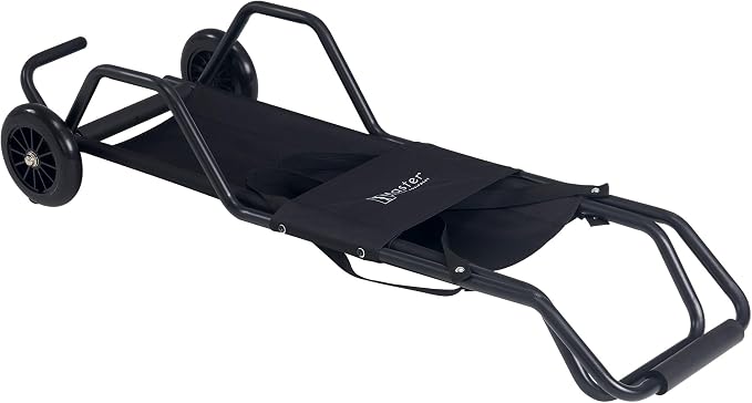 Master Massage Universal Foldable Massage Table Cart for Portable Massage Beds- Lightweight Massage Table Folding Travel Skate with Large Rubber Wheels Fits Most Brands & Sizes