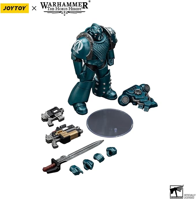 JOYTOY Warhammer The Horus Heresy Alpha Legion Headhunter Prime - 1:18 Scale 4.72in Action Figure Mecha Joy Toy Collection Model