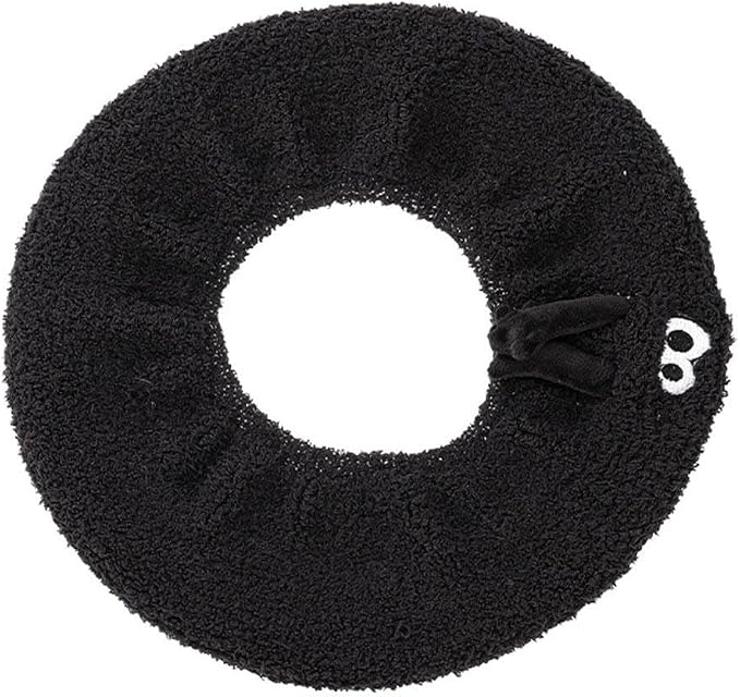 Soft Toilet Seat Washable And Comfortable Plush Toilet Seat Cover Pads, Reusable Thicker Warmer Cover Pads With Handle (Black)