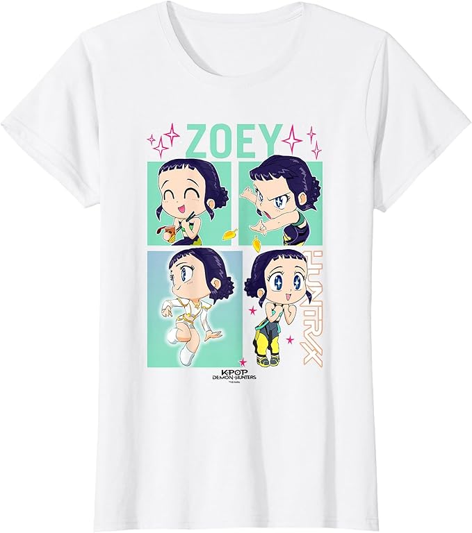 Kpop Demon Hunters Zoey Officially Licensed T-Shirt