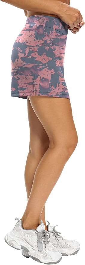 LouKeith Tennis Skirts for Women Golf Athletic Activewear Skorts Mini Summer Workout Running Shorts with Pockets