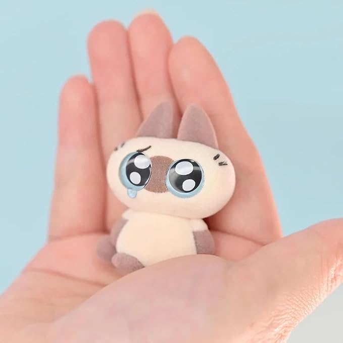 BEEMAI Nobeko Azukisan Mini Bean Series Blind Box Single Box, Contains 3 Figures No Repeat (Pack of 2)
