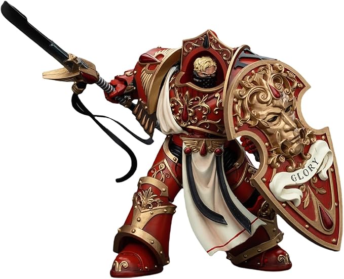 JOYTOY Warhammer The Horus Heresy 1/18 Action Figure Blood Angels Crimson Paladins Squad Crimson Exemplar Collection Model