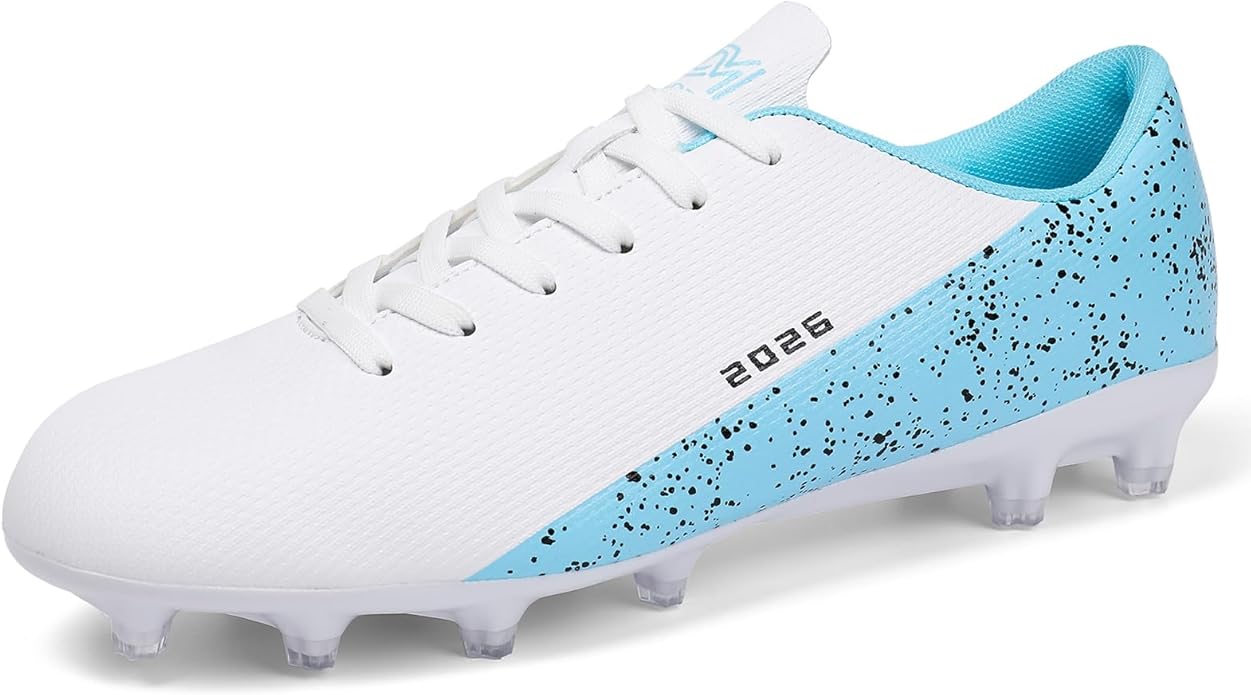 Mens Soccer Cleats Womens Indoor Soccer Shoes Wide Baseball Turf Shoes Adult Youth Rugby Shoes Big Boys Small Spikes AG TF Football Boots