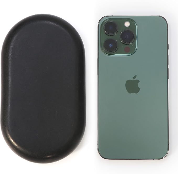 Master Massage 4 Pieces XXL Oversized Super Extra Large Oval Shape Basalt Massage Hot Stone Massage Stone Warm Stone Set-6” x 3.4“x 1.1”-Spa-Beauty-Salon-Massage